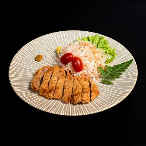 Hình ảnh Thịt heo chiên xù - crispy deep - fried pork cutlet - ta07