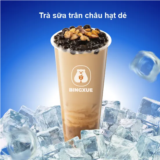Hình ảnh Trà sữa trân châu hạt dẻ