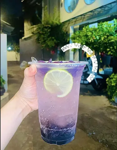 Hình ảnh  Soda việt quất + thạch 