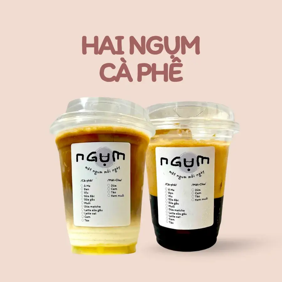 Hình ảnh Hai ngụm cà phê - 2 ly cafe