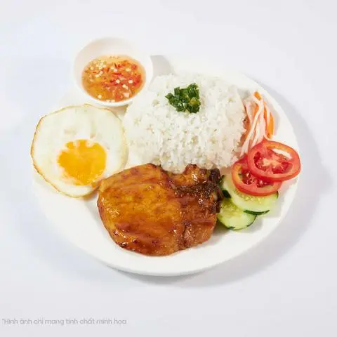 Hình ảnh Cơm sườn - trứng