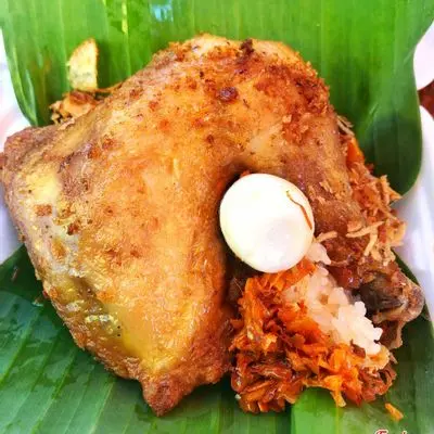 Hình ảnh Xôi đùi gà góc tư