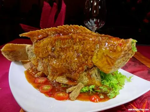 Hình ảnh Cá diêu hồng sốt me