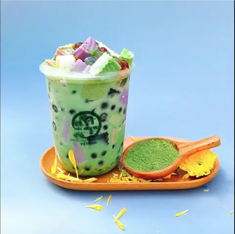 Hình ảnh Trà sữa Mộc Healthy vị matcha