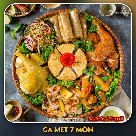 Hình ảnh Gà mẹt 7 món khong84700130năm