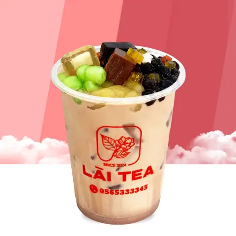 Hình ảnh Trà Sữa Socola Full Topping - XL 1000ml