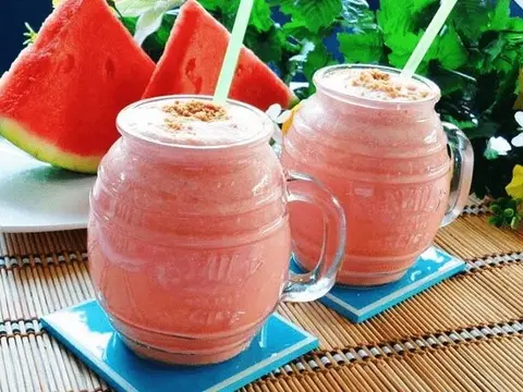Hình ảnh Sinh tố dưa hấu