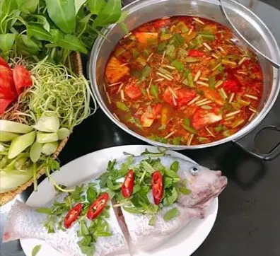 Hình ảnh Lẩu cá diêu hồng