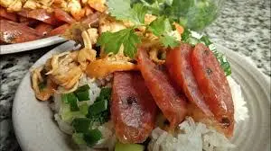 Hình ảnh Xôi gà xé lạp xưởng
