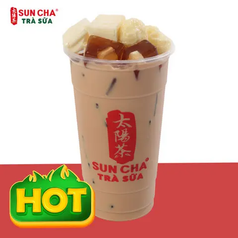 Hình ảnh Trà sữa full phô mai 500ml