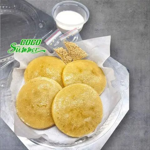 Hình ảnh Bánh bò thốt nốt hấp - 4 cái