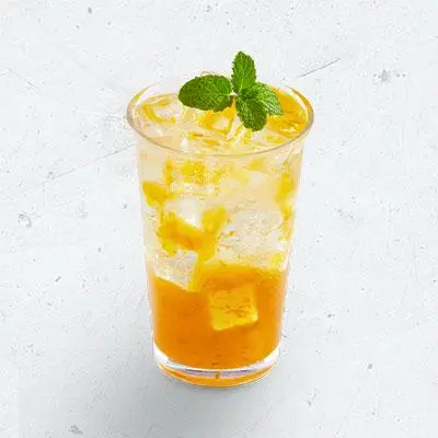 Hình ảnh Soda đào tắc muối