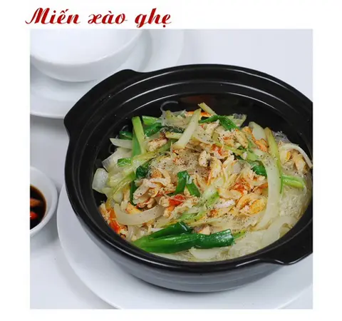 Hình ảnh Miến xào ghẹ
