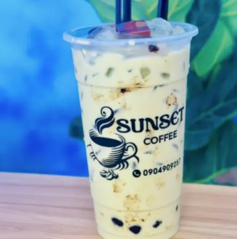 Hình ảnh Trà sữa thái xanh