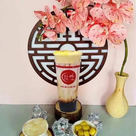 Hình ảnh Sữa tươi trân châu kem trứng nướng