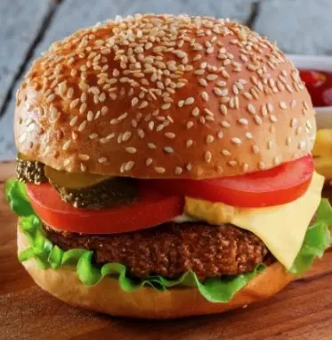 Hình ảnh Hamburger bò