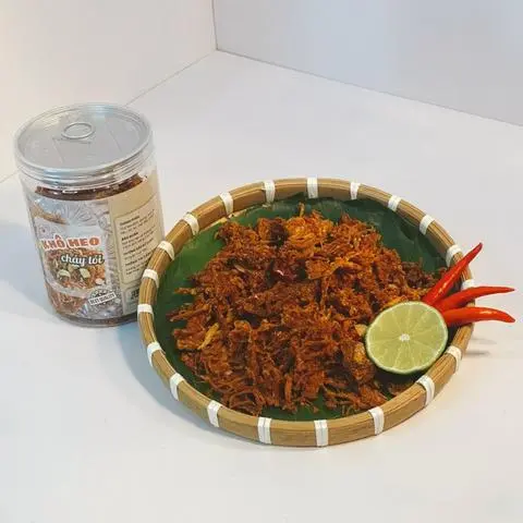 Hình ảnh Khô Heo Cháy Tỏi 200gr