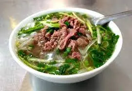 Hình ảnh Phở tái lăn