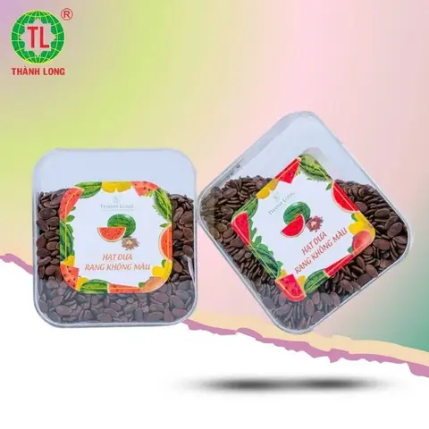 Hình ảnh Hộp hạt dưa rang không màu 300g