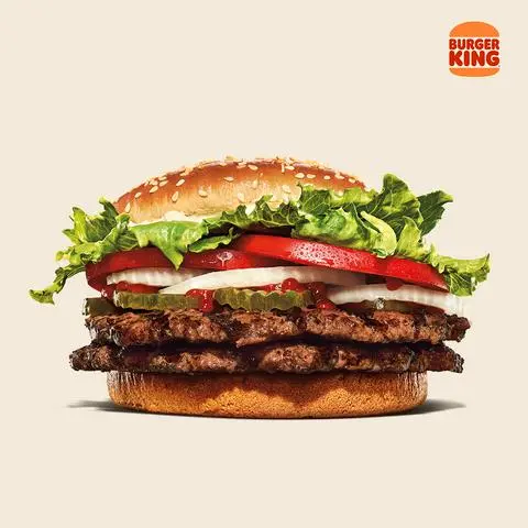 Hình ảnh Burger 2 Miếng Bò Nướng Whopper cỡ lớn