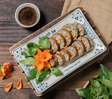 Hình ảnh Dồi sụn cổ vịt