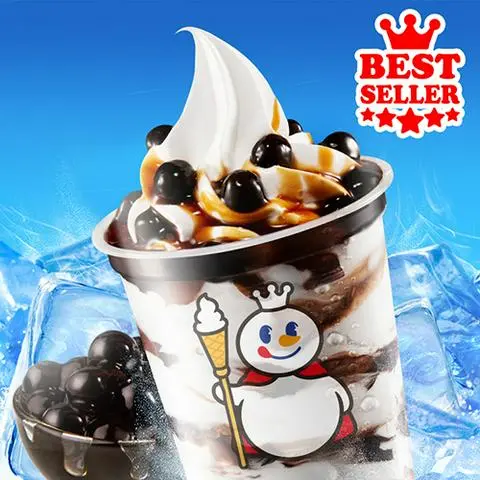 Hình ảnh Super Sundae Trân Châu Đường Đen.