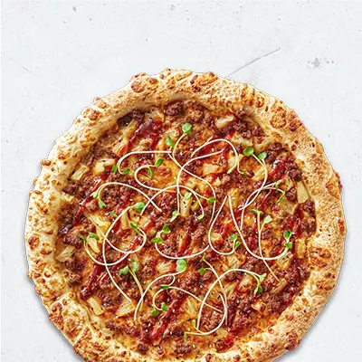 Hình ảnh Pizza Bò BBQ Xốt Cay Hàn Quốc