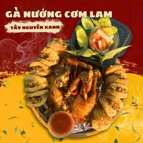 Hình ảnh Combo 5 gà nướng mắm nhĩ
