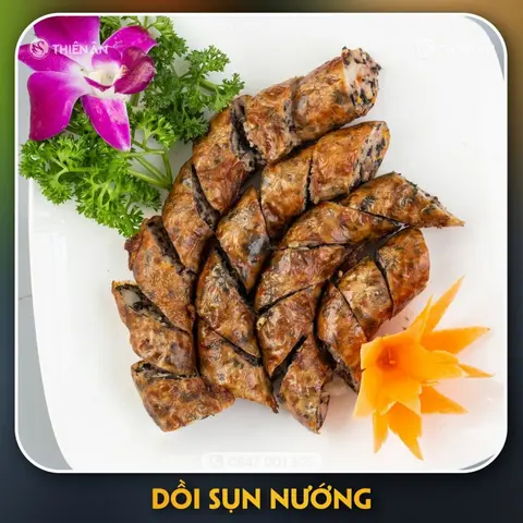 Hình ảnh Dồi sụn nướng
