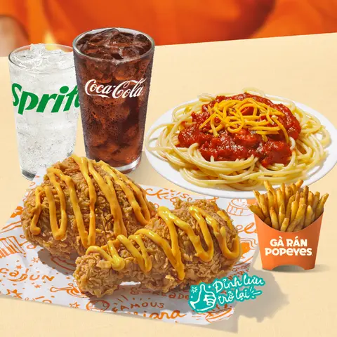 Hình ảnh Combo Cajun Cheese Mua 1 Tặng 1