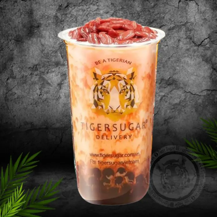 Hình ảnh Trà sữa đậu đỏ