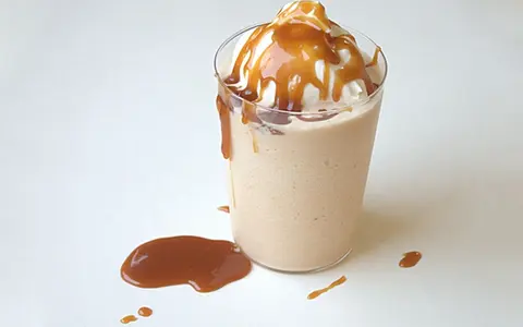 Hình ảnh Sữa tươi caramel muối