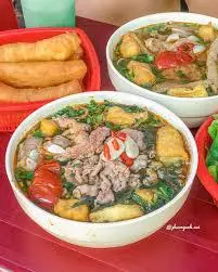 Hình ảnh Bún riêu cua sụn sơ chế