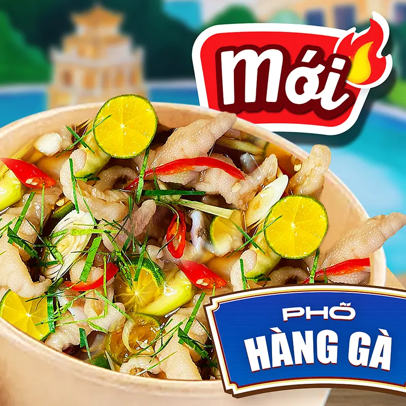 Hình ảnh Chân gà Sả Tắc rút xương