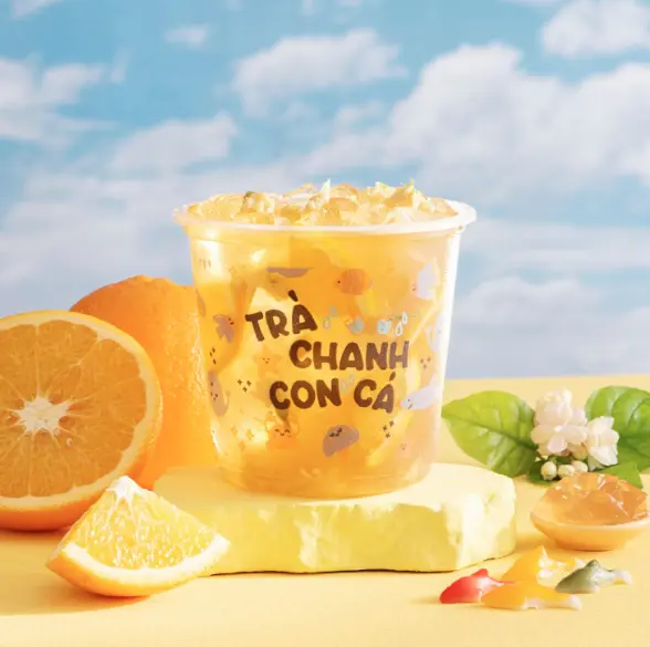 Hình ảnh Trà Chanh Cam Nhài