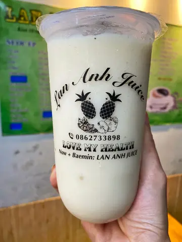 Hình ảnh Sinh tố chuối sữa chua ly to 700ml