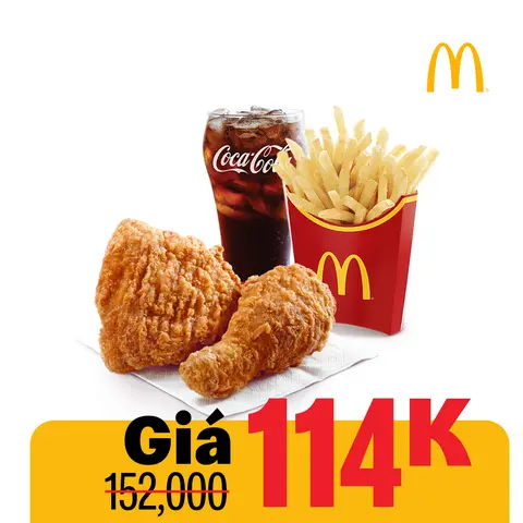 Hình ảnh Phần ăn 2 miếng gà rán