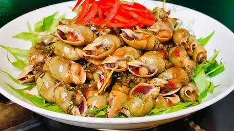 Hình ảnh Ốc cà na xào me chua ngọt