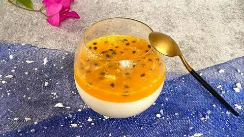 Hình ảnh Panna cotta chanh dây