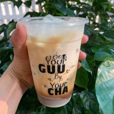 Hình ảnh Trà sữa Guucha không topping 700ml