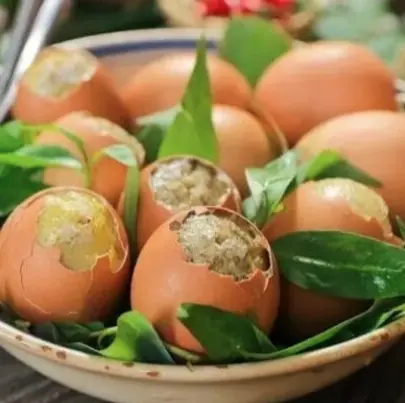 Hình ảnh Trứng gà nướng