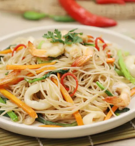 Hình ảnh Bún xào mực