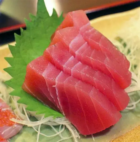 Hình ảnh Sashimi cá ngừ