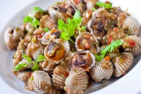 Hình ảnh Sò huyết nướng mọi
