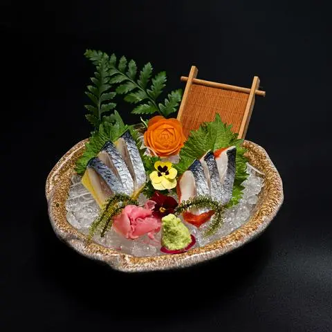 Hình ảnh Nishin sashimi - cá trích ép trứng - 6 pcs - sa05