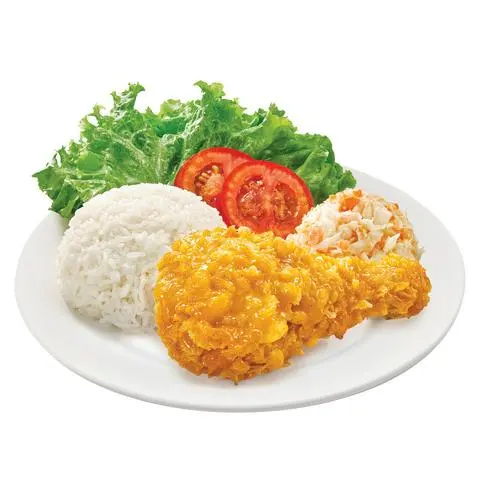 Hình ảnh Cơm Gà Sốt Phô Mai