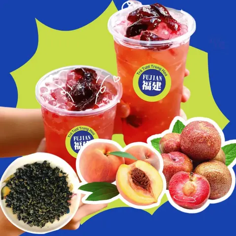 Hình ảnh Trà olong mận đào Ceylon