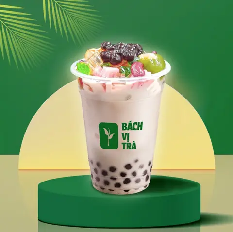 Hình ảnh Trà sữa Bách Vị Trà Full Topping