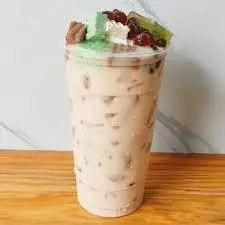Hình ảnh Trà sữa đào thập cẩm