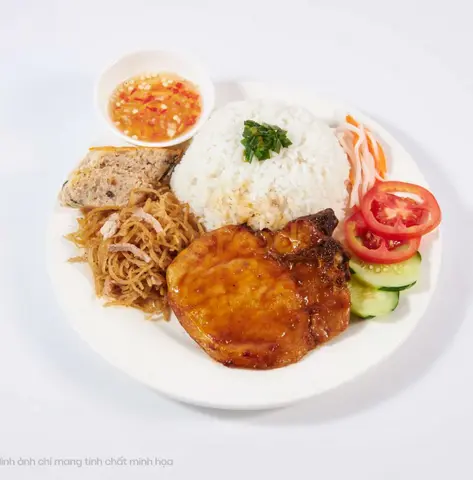 Hình ảnh Cơm sườn bì